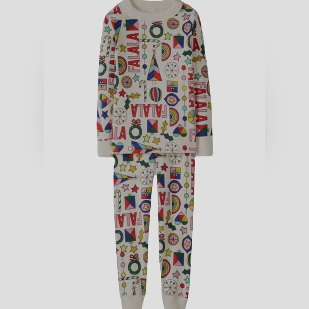 Hanna Andersson Colorful Graphic Girls Pajama Set Size 10🔥5 If You Get Bundle🔥